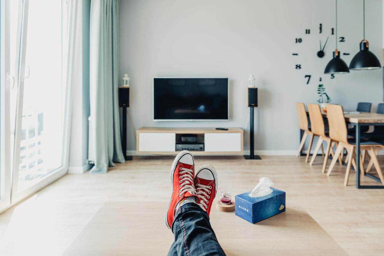 Silk Apartment - Netflix - Parking Szczecin Eksteriør bilde