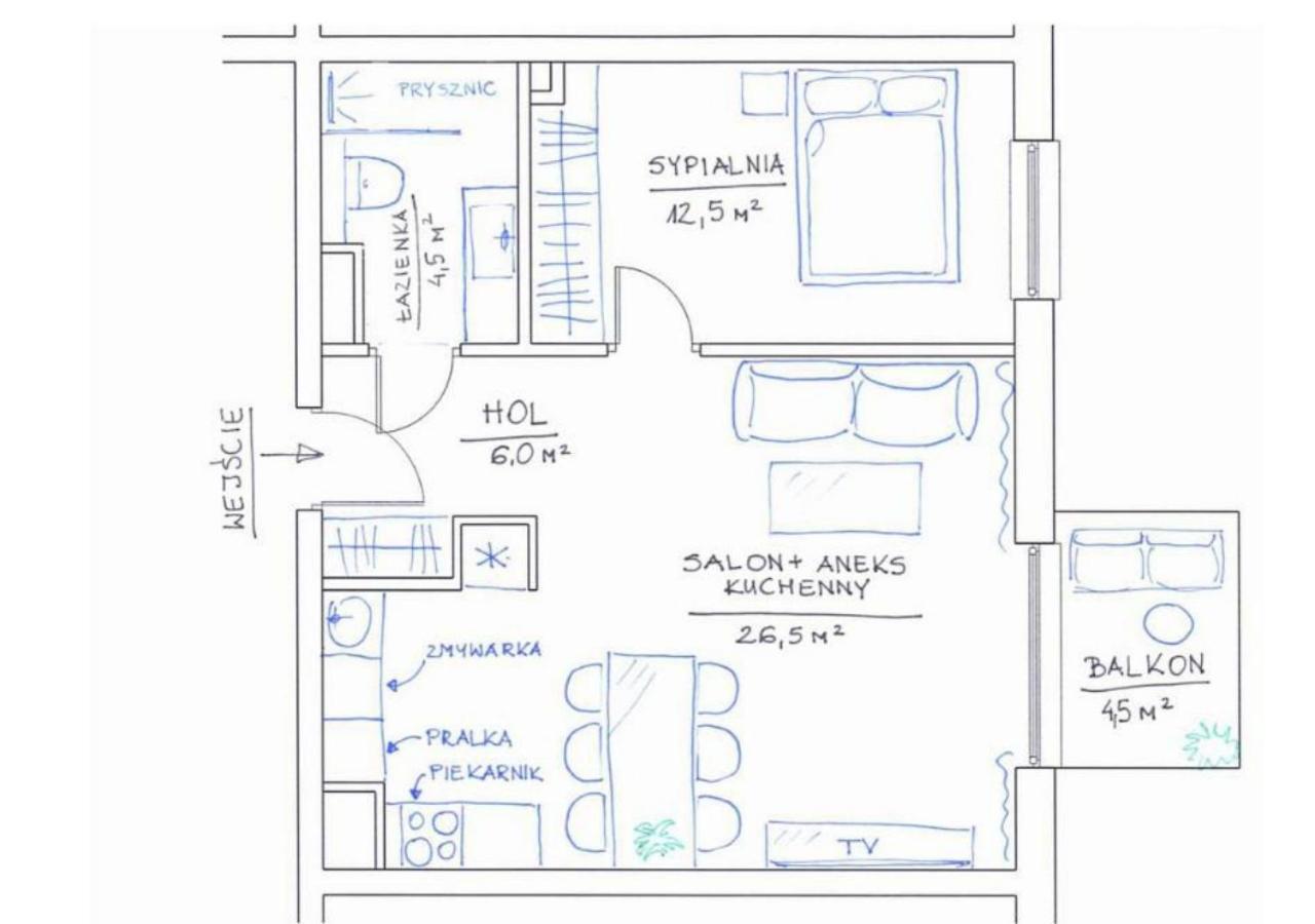 Silk Apartment - Netflix - Parking Szczecin Eksteriør bilde